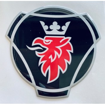 Dekal Emblem Scania svart