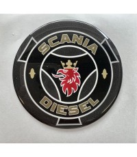 Dekal till nav - Scania Diesel svart