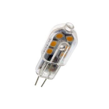 LED-lampa G4, AC/DC, Varmvit (10-30V) 12V