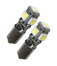 LEDlampa xenonvit 5 LED canbus 12V