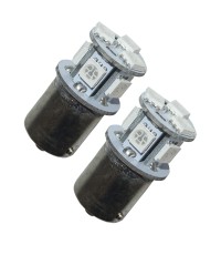 Diodlampa 8 SMD BA15s 1156 R5W - Röd 12V