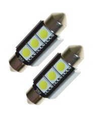 Canbus-lampa 36 mm C5W, xenonvit 12V