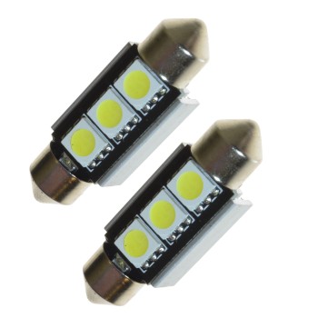 Canbus-lampa 36 mm C5W, xenonvit 12V