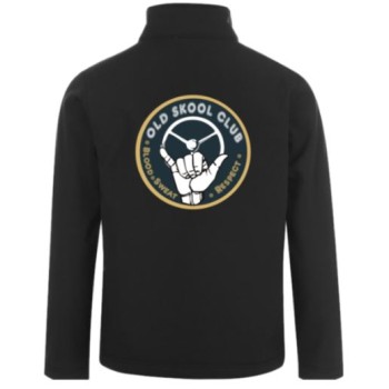 Softshell Old skool Club m brodyr - S