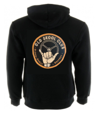 Hoodie Old Skool Club med brodyr