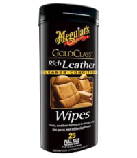 Meguiar's Gold Class Rich Leather Wipes