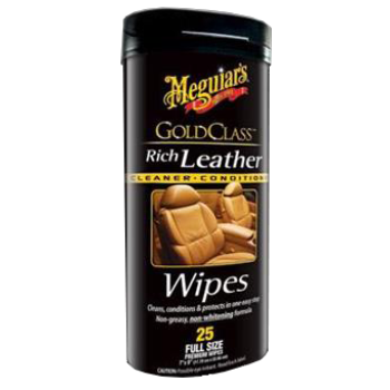 Meguiar's Gold Class Rich Leather Wipes