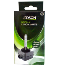 LEDSON xenonlampa 35W - D1S & 4300K "Original Xenon White" (E-märkt)