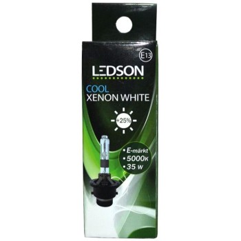 LEDSON xenonlampa 35W - D2S & 5500K "Cool Xenon White" (E-märkt)