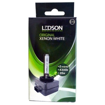 LEDSON xenonlampa 35W - D3S & 4300K "Original Xenon White" (E-märkt)