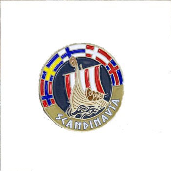 Pin Scandinavia Drakkar