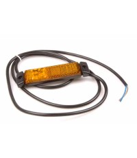 Positionslykta/sidomarkering LED med reflex orange