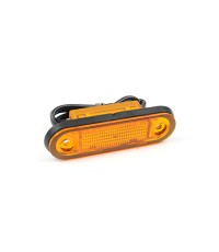 Hella sidomarkeringslykta 8-28V LED orange
