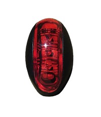 Positionslykta/sidomarkering LED 12-24v röd