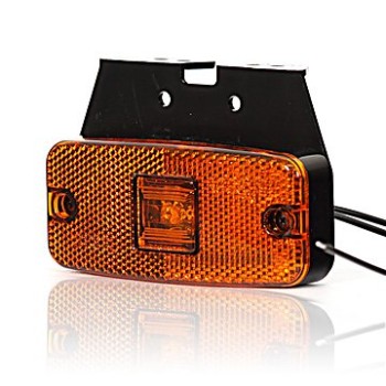 Positionslykta/sidomarkering LED 12-24V orange