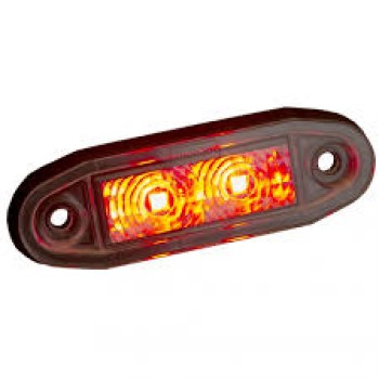 Boreman "Easy Fit" LED sidomarkering röd