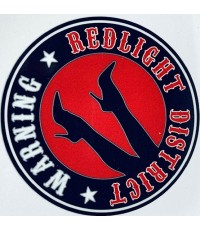 Dekal Redlight district warning 