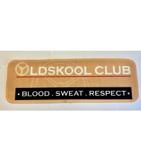 Instrumentmatta Oldskool club gold