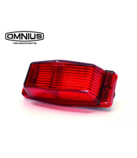 Double Burner Omnius LED röd