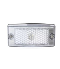 Omnius sidomarkering LED vit
