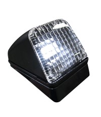 Taklampa klar lins LED vit