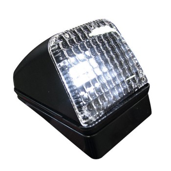 Taklampa klar lins LED vit