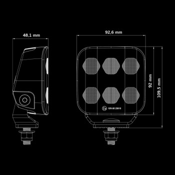 UNITY EDGE arbetsljus 37W