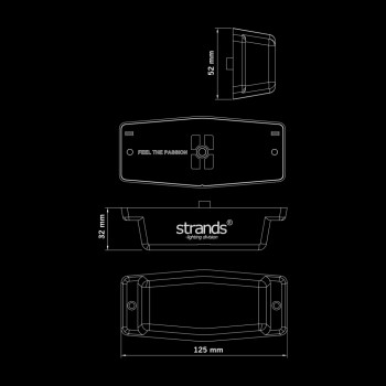 IZE LED BLACK BULLET DOUBLE BURNER