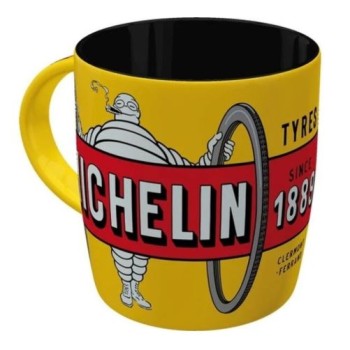 Kaffemugg Michelin Tyre service gul