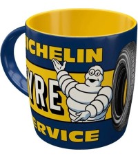 Kaffemugg Michelin Tyre service blå