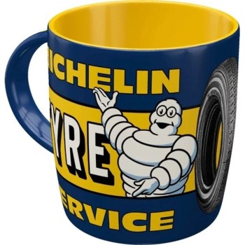Kaffemugg Michelin Tyre service blå