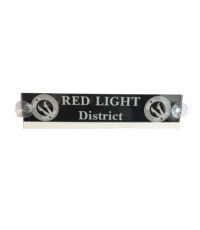 Led skylt Redlight District RGB med USB