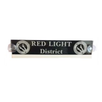 Led skylt Redlight District RGB med USB