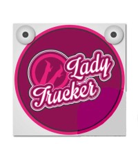 Ljusskylt Deluxe Lady Trucker