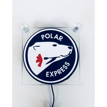 Ljusskylt Polar Express höger