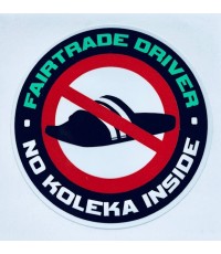 Dekal Fairtrade - No koleka