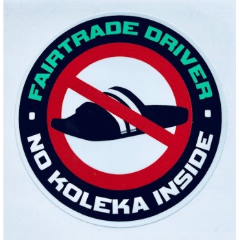 Dekal Fairtrade - No koleka