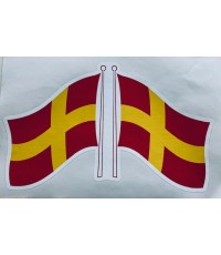 Dekal flaggor Skåne - Skåne