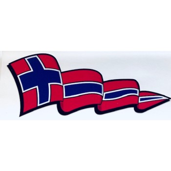 Dekal vimpel Norge 
