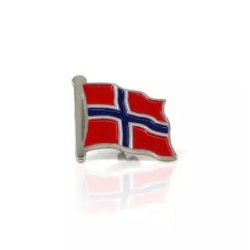 Pin flagga Norge
