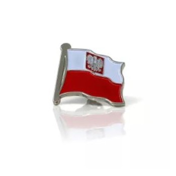 Pin flagga Polen
