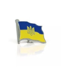 Pin flagga Ukraina
