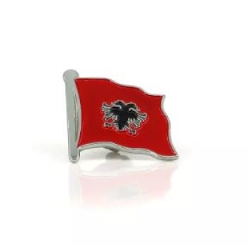Pin flagga Albanien