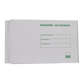 Arbetstidsbok 